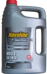 Моторне масло TEXACO HAVOLINE ULTRA S 5W-40 5л
